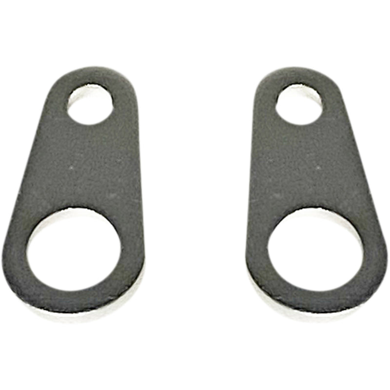 CUSTOM DYNAMICS 2040-2718 CD-MICRO-S Micro Turn Signal Mount Mount - Micro Turn Signal - Straight Bracket - Silver