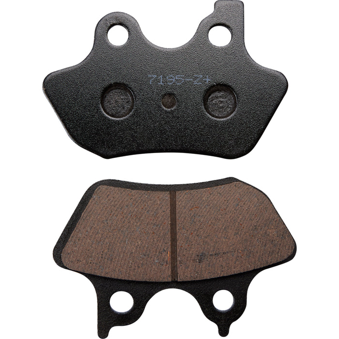 LYNDALL RACING BRAKES LLC 1720-0022 7195-Z+ Z-Plus Harley/Buell Brake Pads Z-Plus Brake Pads - Harley-Davidson