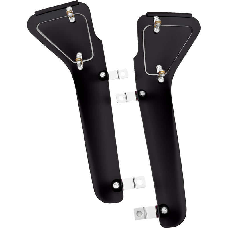 SHOW CHROME 2350-0590 52-665U Aeroflo Upper Wind Deflectors Upper Wind Deflectors - GL 1800