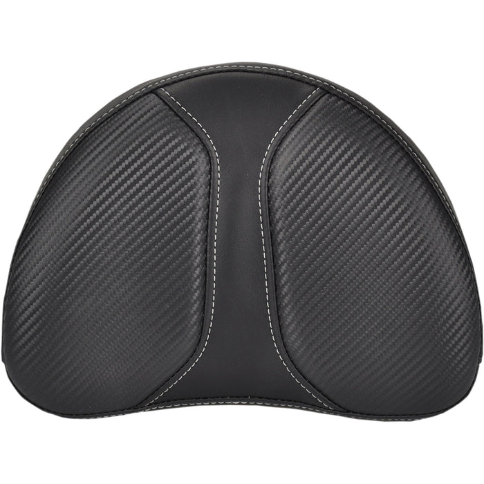 SADDLEMEN 0822-0277 051342 Half-Moon Sissy Bar Pad Dominator Sissy Pad