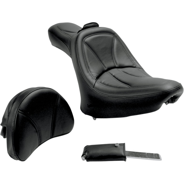 SADDLEMEN 816HFJ 816HFJ King 2-Up Seat - Backrest - Softail