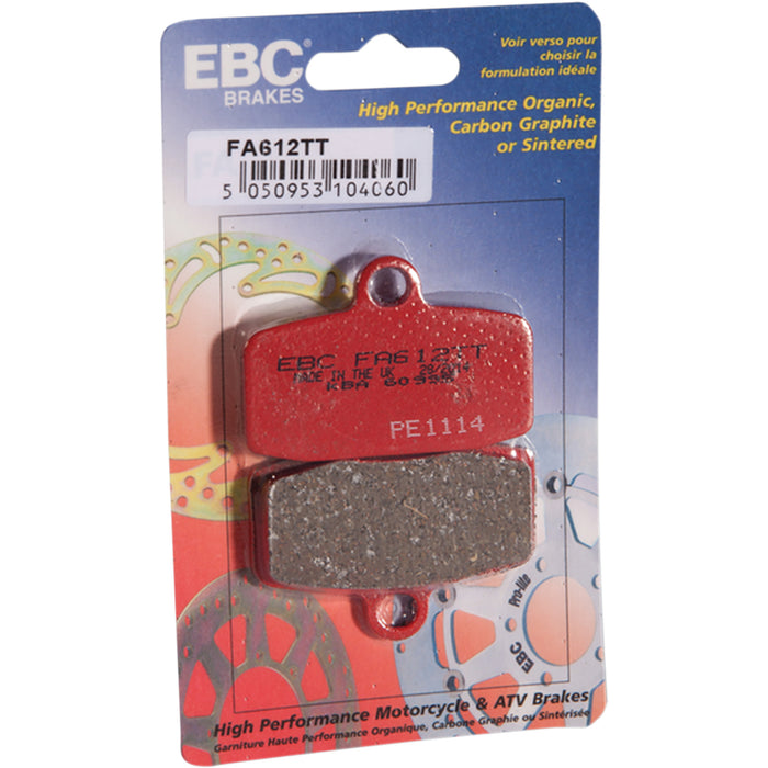 EBC 1720-0255 FA612X Sport Carbon "X" Brake Pads Sport Carbon Brake Pads