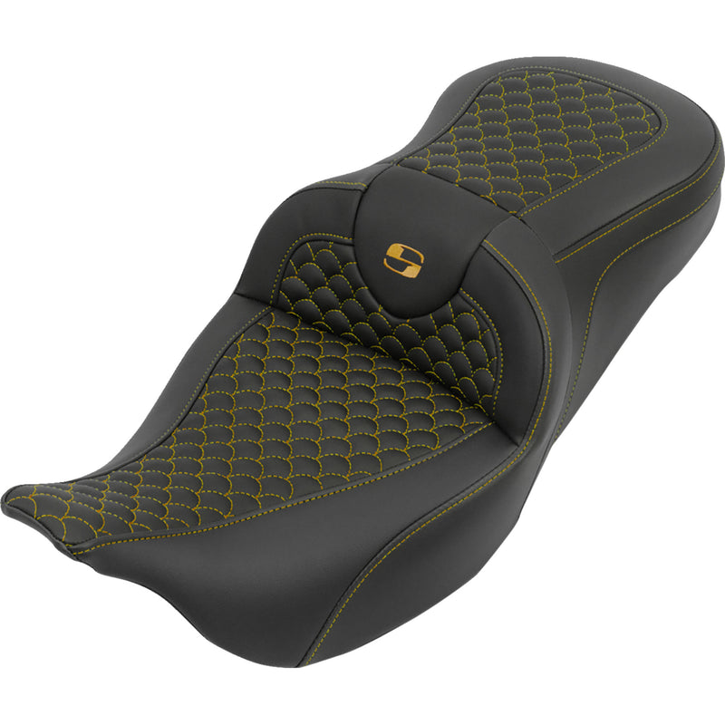 Saddlemen Roadsofa™ Seat - 808-07B-20807 For Harley Touring 2008-2024