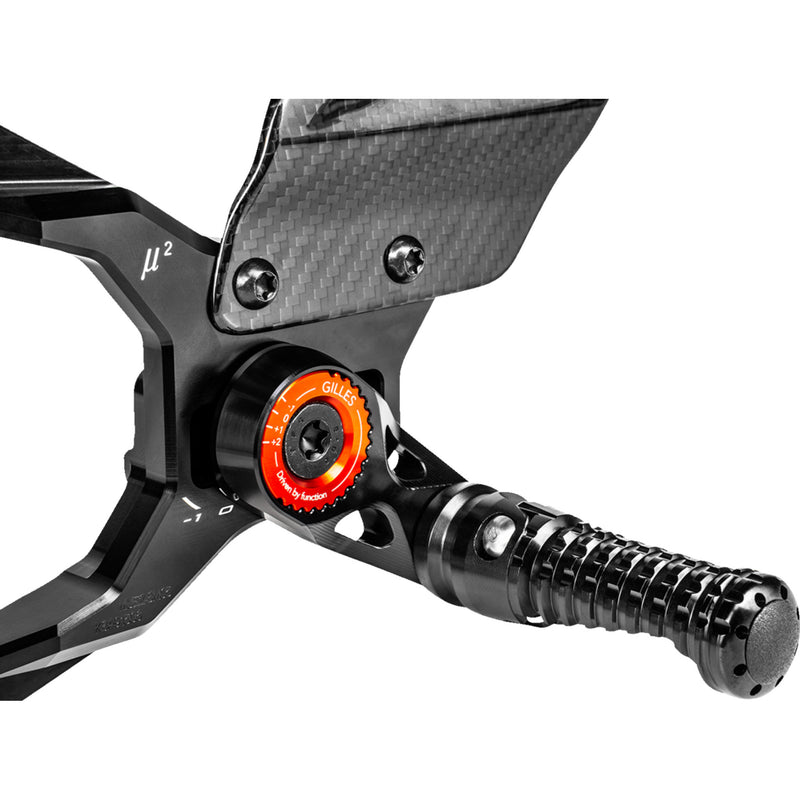 Gilles Tooling MUE2 Rearset - MUE2-BM05-B BMW S1000R / M1000R 2021-2025