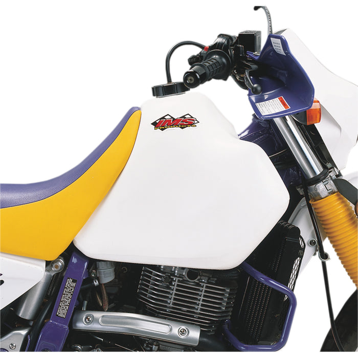IMS PRODUCTS INC. DR-1 115514-W1 Large-Capacity Gas Tank white - suzuki - 3.5 gallon