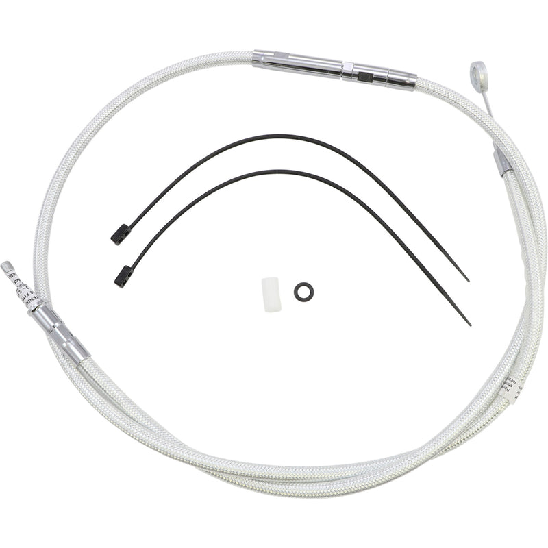 Magnum Shielding High-Efficiency Braided Sterling Chromite II® Clutch Cable /16" - 3217HE For Harley Motorcycles 1987-2006