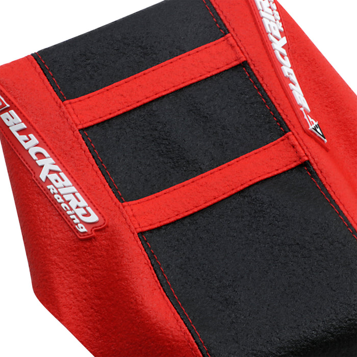 BLACKBIRD RACING 0821-3020 1147ZUS Zebra Seat Cover black/red - crf