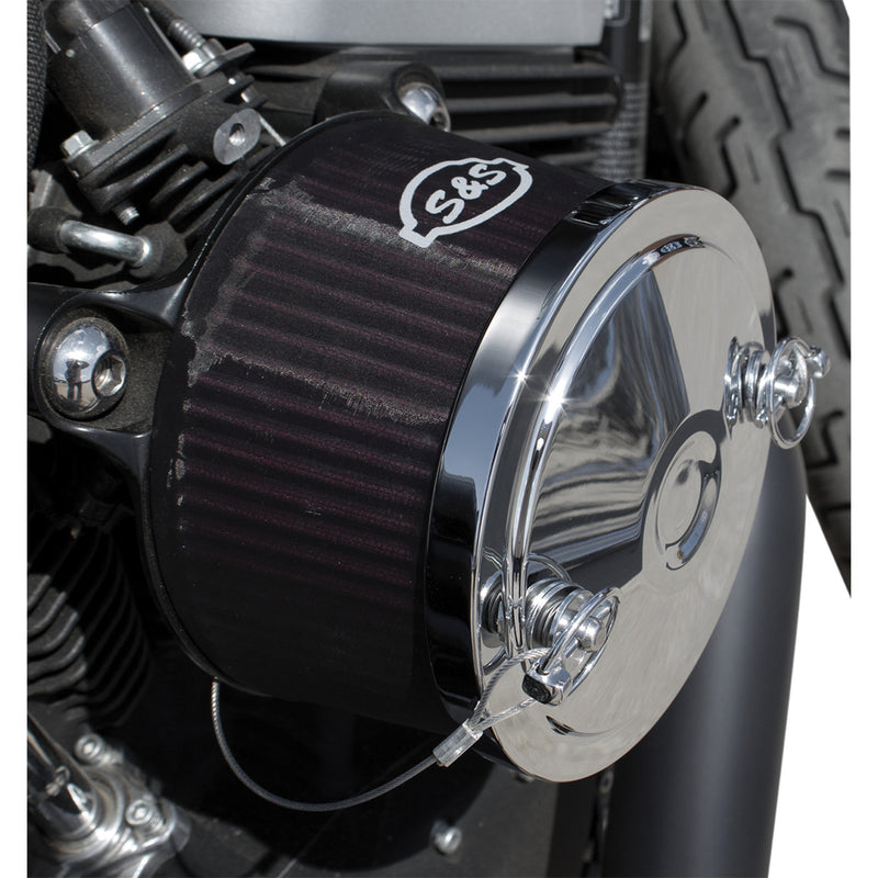 S&S CYCLE 1011-3120 170-0197 Pre-filter Rain Sock for Super Stock Air Cleaner - 1" Taller - Black - Super Sock Air Cleaner