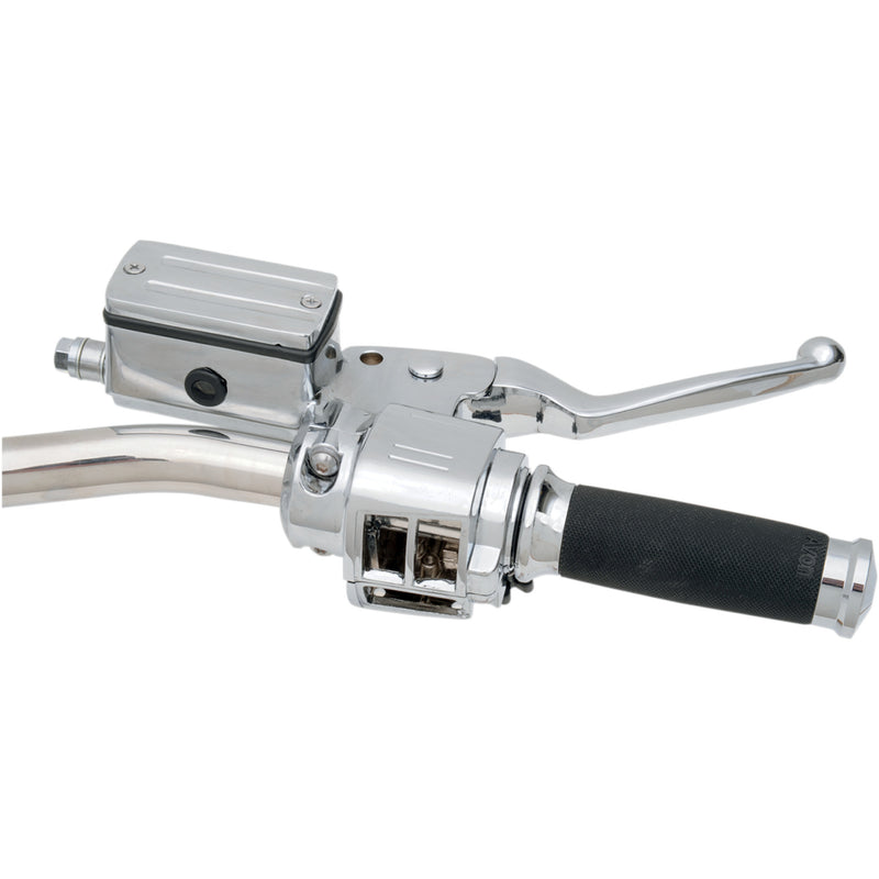 Drag Specialties Handlebar Control Kit Without Switches 3/4" Master Cylinder For Harley Motorcycles 1982-1985
