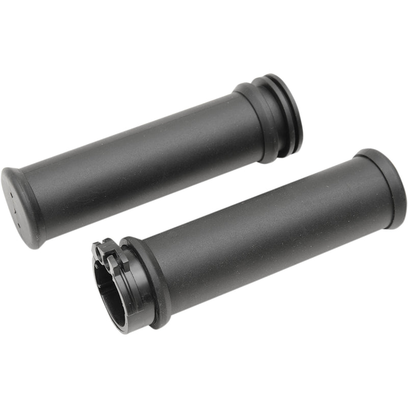 Drag Specialties Replacement OEM-Style Rubber Grips Small Diameter For Harley Motorcycles 1980-2022