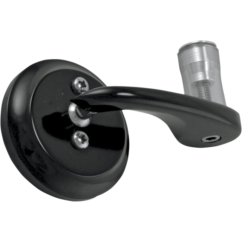 TODD'S CYCLE 0640-0430 BSML-2 Bar-End Shooter Mirror Bar-End Mirror - Black - Left