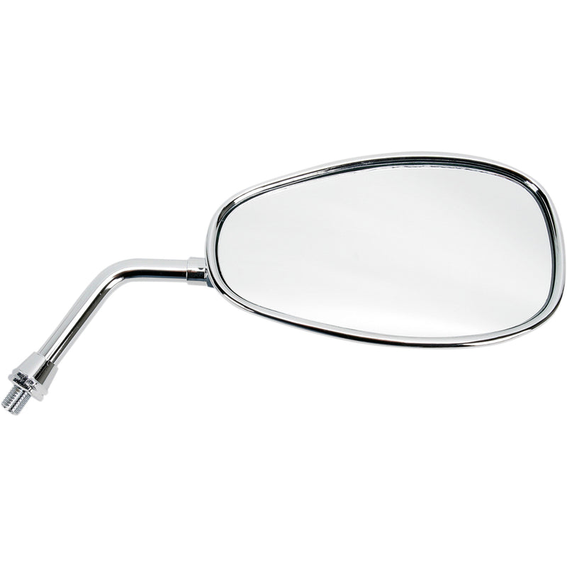 EMGO 20-86833 20-86833 OEM-Style Replacement Mirror Mirror - Side View - Oval - Chrome - Right