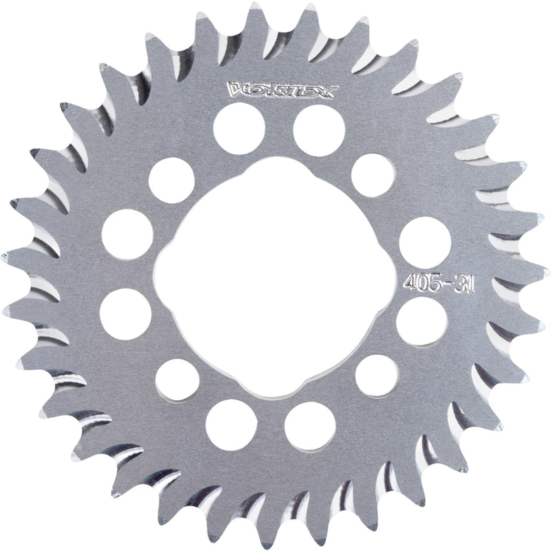 VORTEX 1211-2878 405-31 Aluminum Rear Sprocket Rear Sprocket - Aluminum - 31 Tooth - Silver - Z 125 Pro