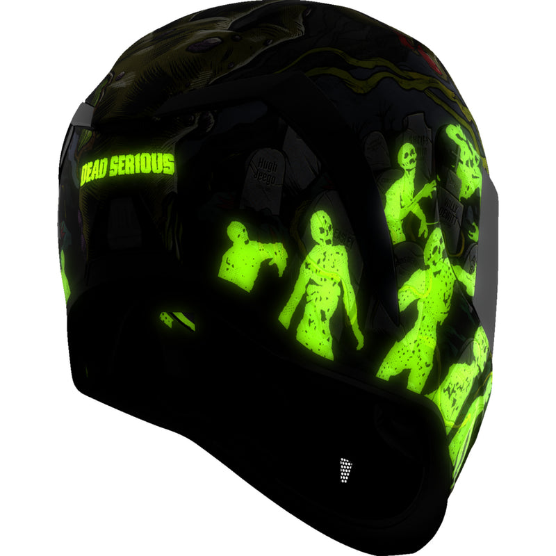 ICON 0101-17442 Airform™ Dead Serious MIPS® Helmet Airform™ Helmet - Dead Serious - MIPS® - Black - XL