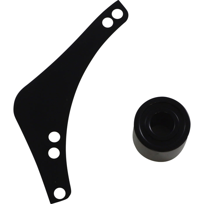 ARLEN NESS 1014-0312 600-052 Replacement Breather Bolt Cover Plate inverted/method/clear tear/sidekick - left - black
