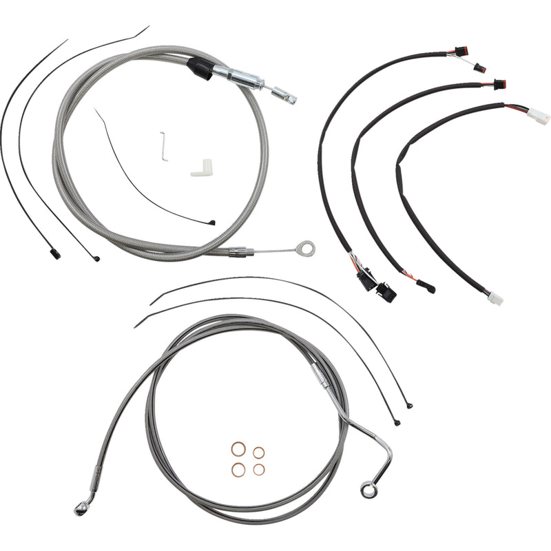 Magnum Shielding Cable Kit - 5891151 For Harley Road King 2021-2022