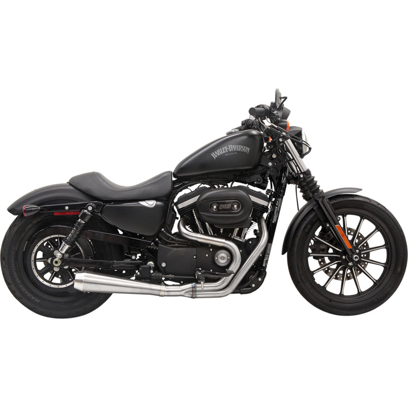 Bassani Xhaust Road Rage III 2-Into-1 Exhaust System - 1X52SS For Harley Sportster 2004-2021
