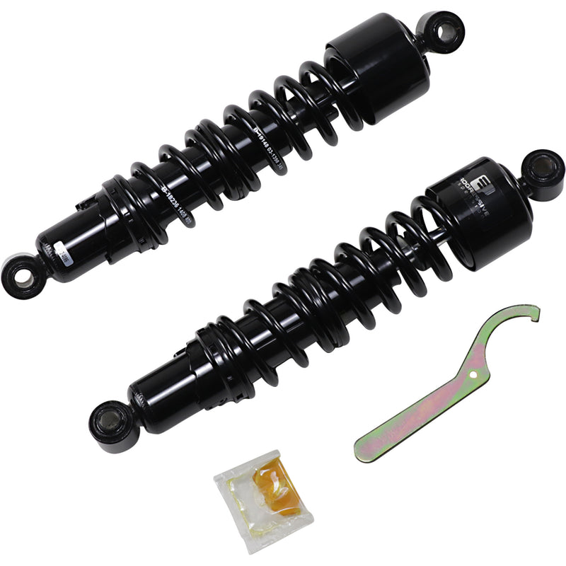 Progressive Suspension 412 Series Shock Absorber - 412-4086B For Harley Dyna / Super 1999-2017