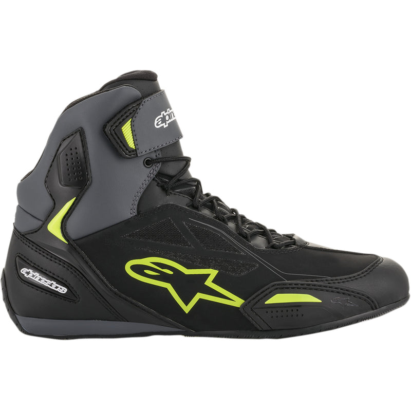 ALPINESTARS Faster-3 Drystar® Riding Shoes Black/Gray/Yellow - US