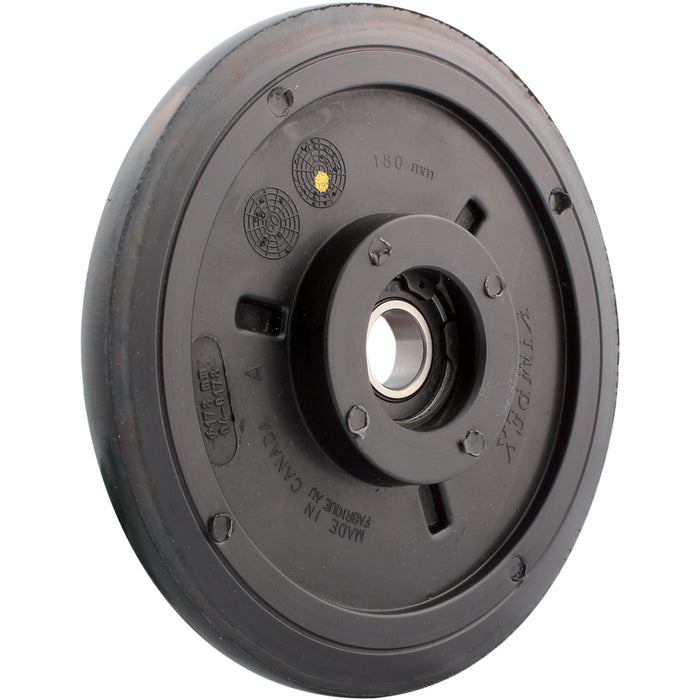 KIMPEX 4702-0141 298953 Idler Wheel with bearing 6004-2rs - black - group 13 - 178 mm od x 20 mm id