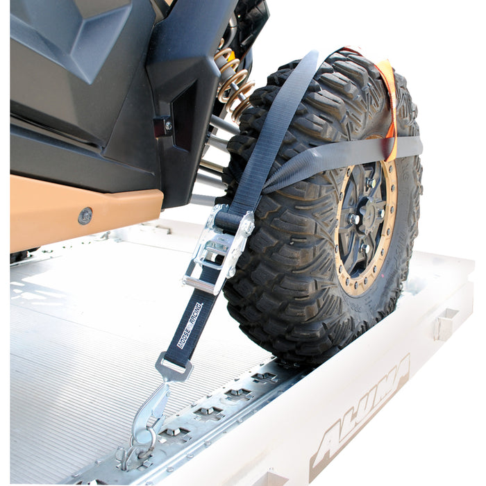 MOOSE OFFROAD 3920-0494 3920-0494 Wheel Net Tie Downs black