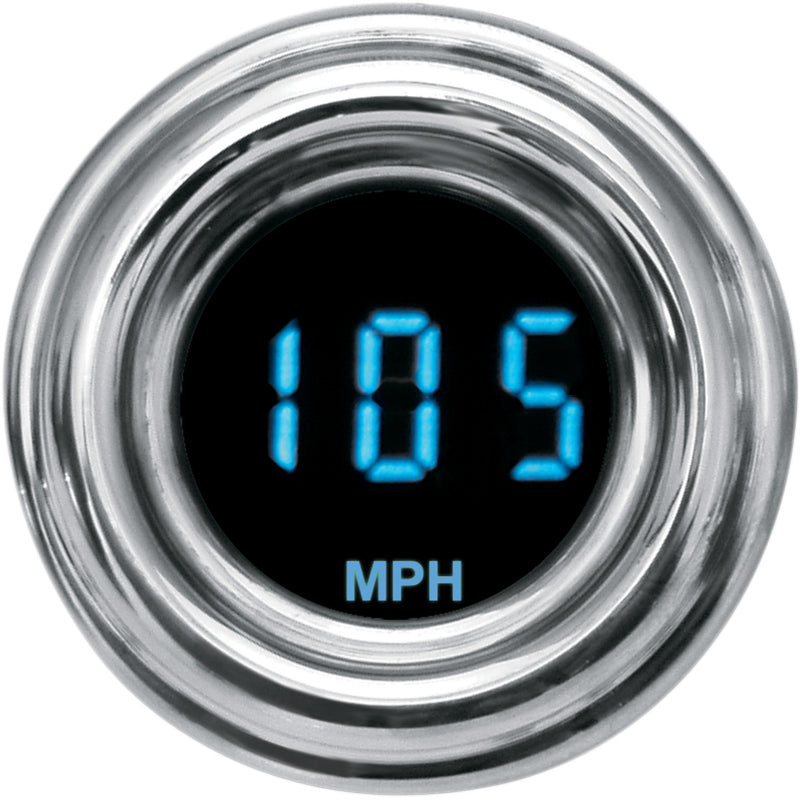 DAKOTA DIGITAL 2210-0063 MCL-4013R 4000 Series Mini Gauge — Digital Speedometer/Tripmeter/Digital Odometer - 1-7/8" MPH 4000 Series Speedometer - Blue Display