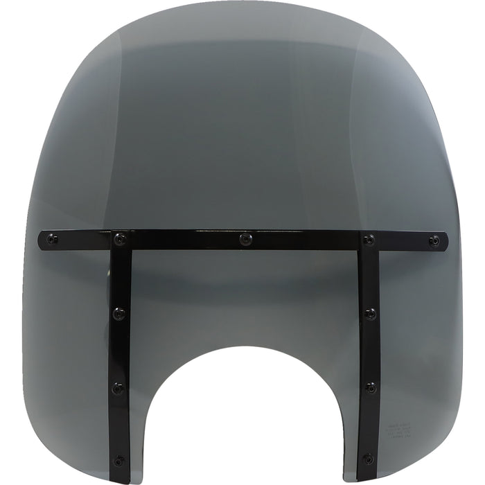 MEMPHIS SHADES 2313-0312 MEB36212 Memphis Fats Windshield Fats Windshield - 17" - Headlight - Black Smoke