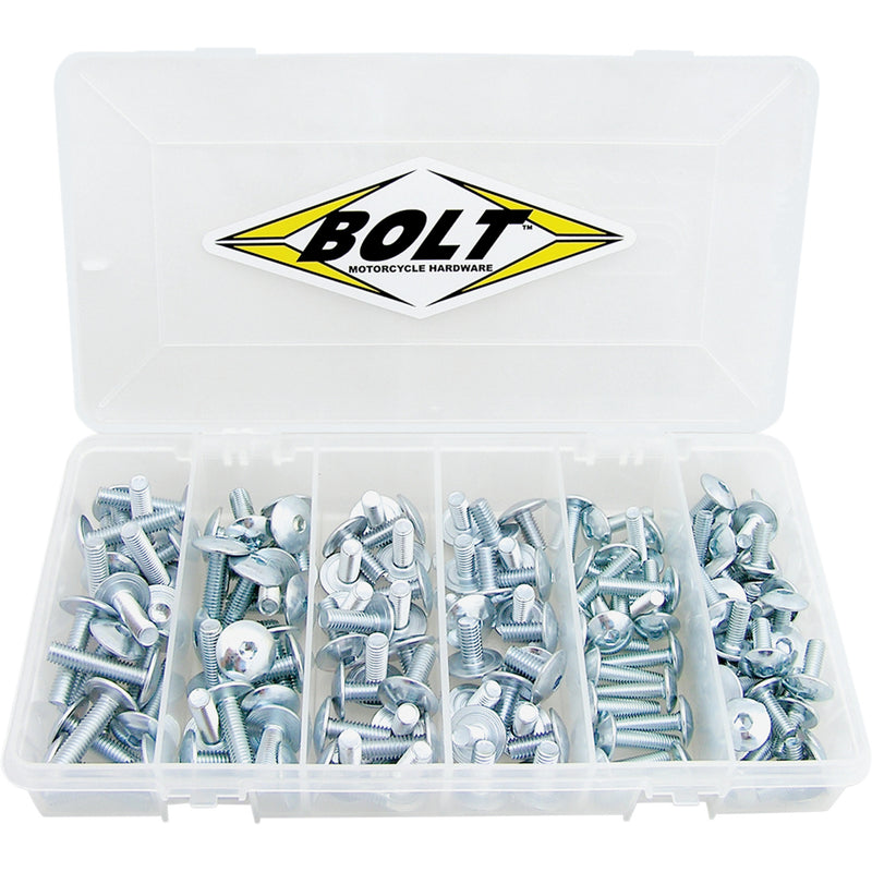 BOLT 2402-0133 2009-FAIRING Flange Bolt Service Department Assortment Fairing Bolt Assortment - 200-Piece