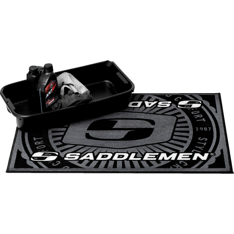 SADDLEMEN 9905-0242 FM-001 Branded Floor Mat Floor Mat - 36" x 24"