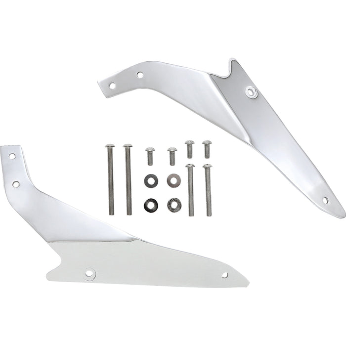 COBRA 1501-0206 02-7845 Round Sissy Bar Kit Sissy Bar - Tall - Chrome - VZR 1800