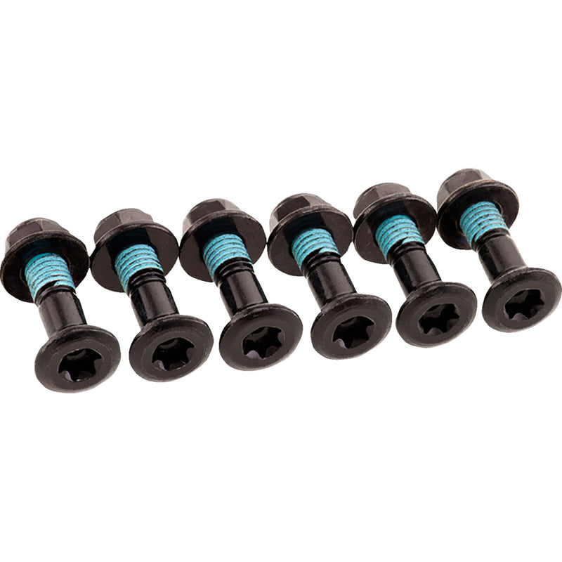 BOLT 2401-1690 2008-HS.EUBK Euro Hub-Savers Double Locked Sprocket Fastening Kit Bolt Kit - Sprocket - Double Locked - Black - 6 Pack