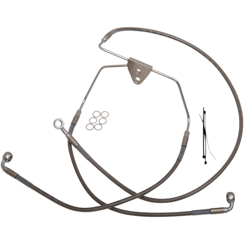 Drag Specialties Brake Line For Harley Touring 2008-2013