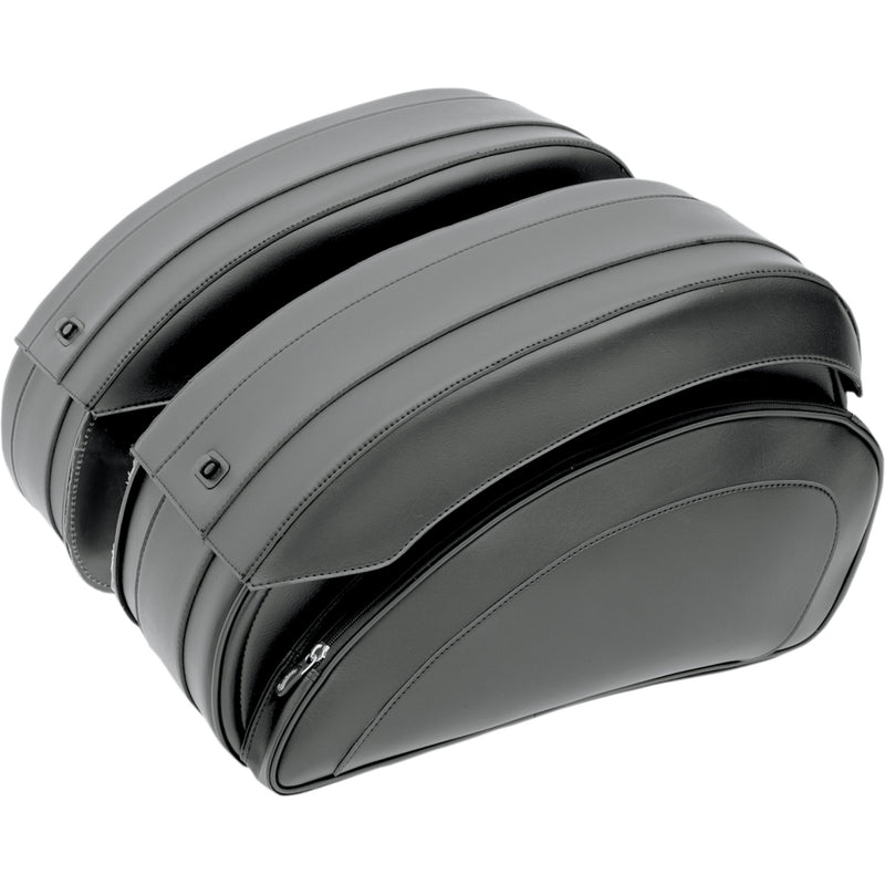 SADDLEMEN 3501-0718 EX000556 Cruis'n Deluxe Saddlebags with Mounting Hardware