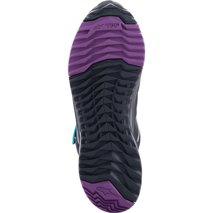 ALPINESTARS 3405-3240 261152313709 Stella CR-X Drystar® Shoes black/gray/teal/purple - us 9