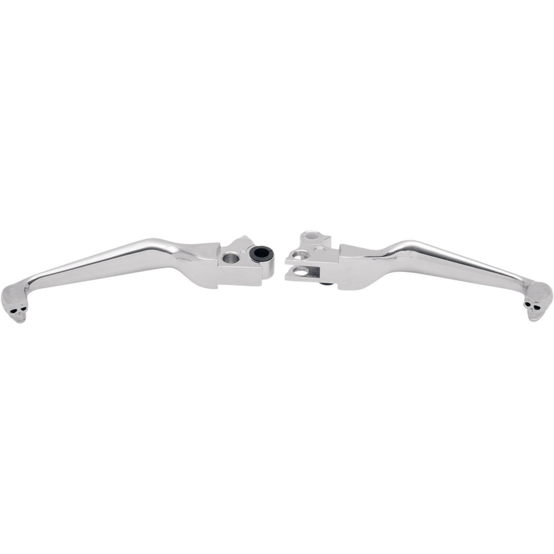 Drag Specialties Slotted Lever Set For Harley Motorcycles 1996-2017