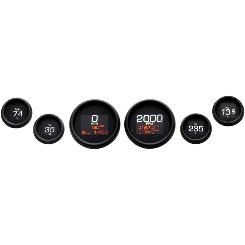 Dakota Digital Gauge Kit - MLX-8604-K For Harley Touring 2004-2013