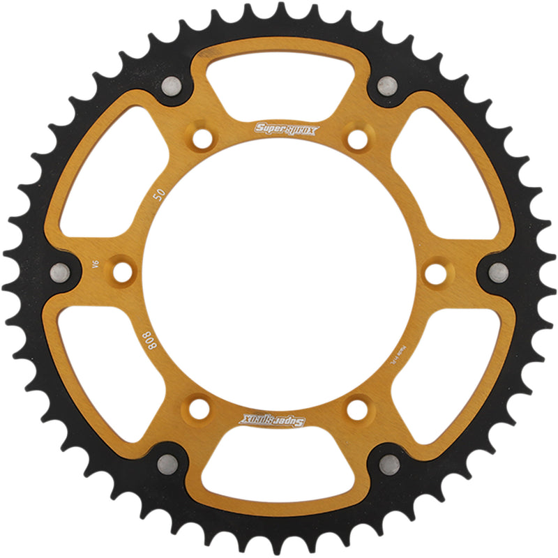 Supersprox Sprocket - RST-808-50-GLD Kawasaki KLX400R 2003