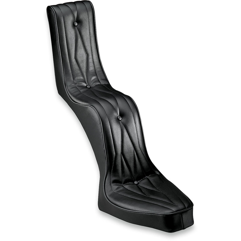 DRAG SPECIALTIES DS-907200 King and Queen Vinyl Seat King/Queen Seat - Diamond - Rigid