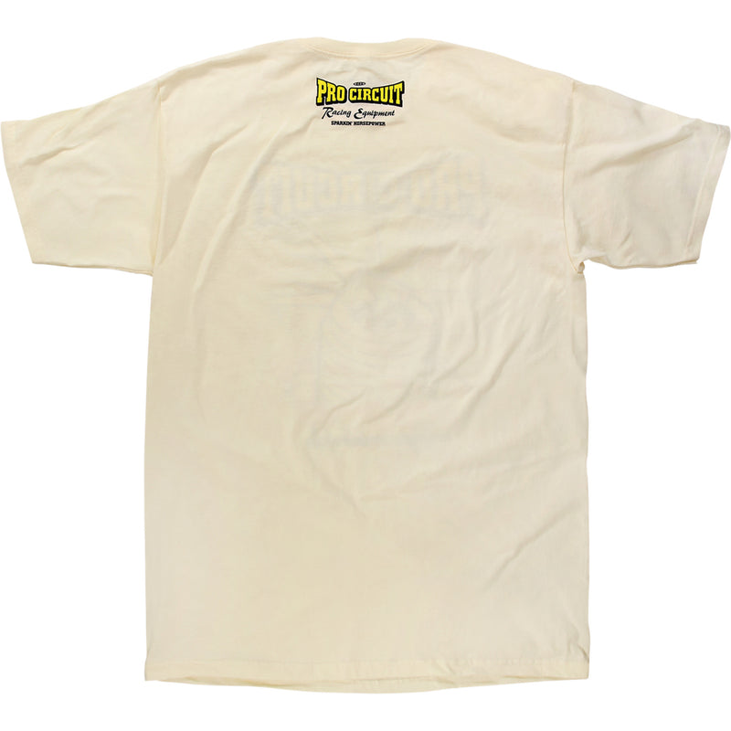 PRO CIRCUIT Spark Plug T-Shirt Cream