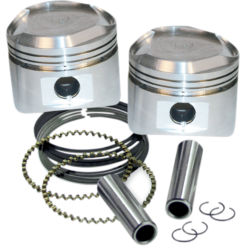 S&S Cycle Piston Kit - 92-2026 For Harley Motorcycles 1984-2000