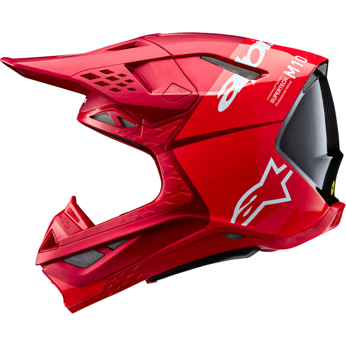ALPINESTARS Supertech M10 Flood MIPS® Helmet - Red Fluo/Red
