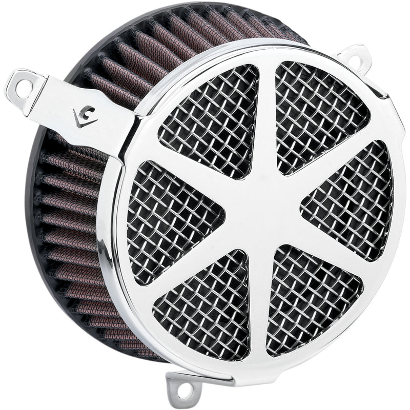 Cobra Cobra Spoke Air Cleaner - 606-0100-04-SB For Harley Motorcycles 2008-2017