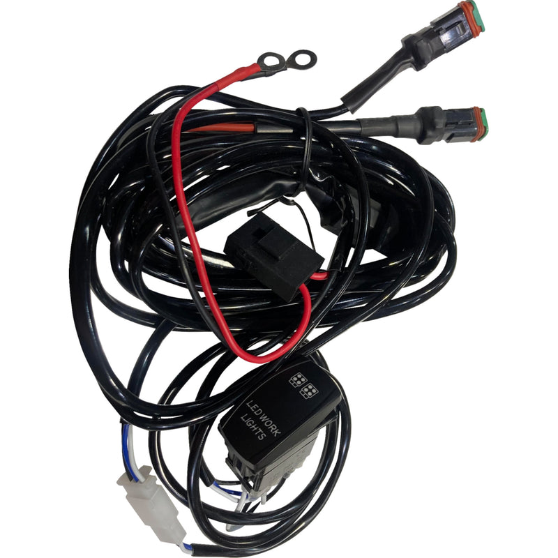 BRITE-LITES 2120-1250 BL-WHHDR2 Rocker Switch Harness Rocker Switch Wiring Harness - 2 Outputs