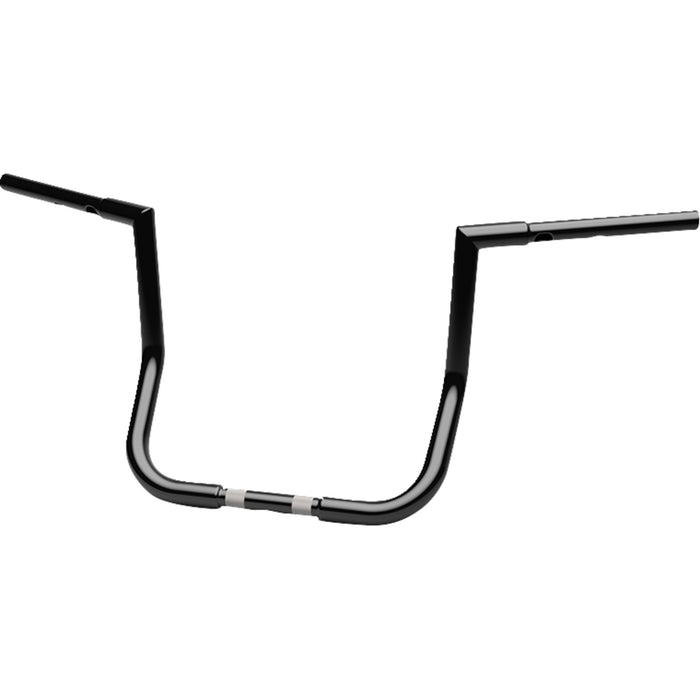 LA CHOPPERS 0601-6579 LA-7367-14B 1-1/4" Twin Peaks Touring Handlebar - Bagger - 14" - Black