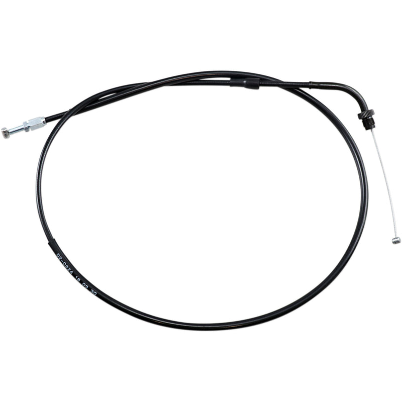MOTION PRO MP02-324 02-0324 Black Vinyl Throttle Cable push - +6" - honda