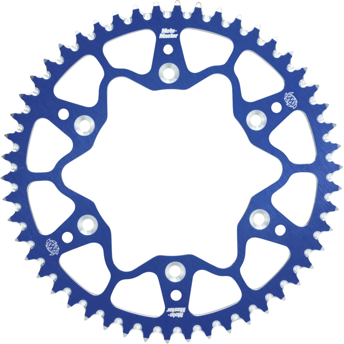 MOTO-MASTER 1211-2345 620122449 7075 Aluminum Rear Sprocket 49 tooth - blue