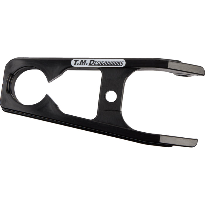 T.M. DESIGNWORKS 1231-1628 SCP-401-BK ATV Front Chain Sliders Front Chain Slider - KFX/LTZ400 - Black