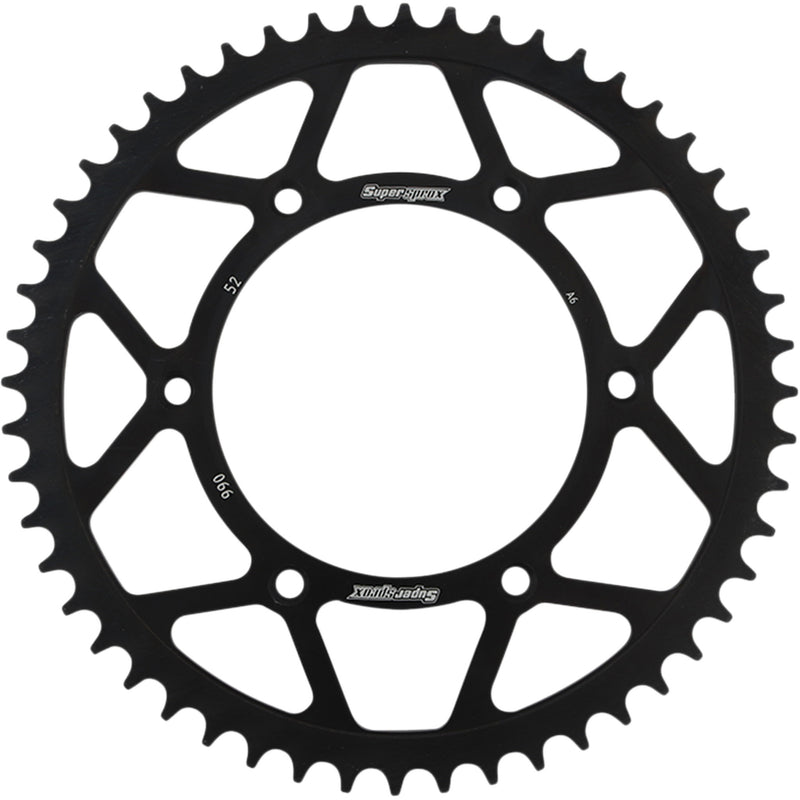 Supersprox Sprocket - RFE-990-52-BLK For Husaberg Dirt Bikes 2004-2008 | KTM 660 / XC 250 2003-2004