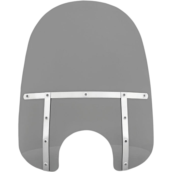 MEMPHIS SHADES 2313-0272 MEM34112 Memphis Fats Windshield Fats Windshield - 21" - Headlight - Black Smoke