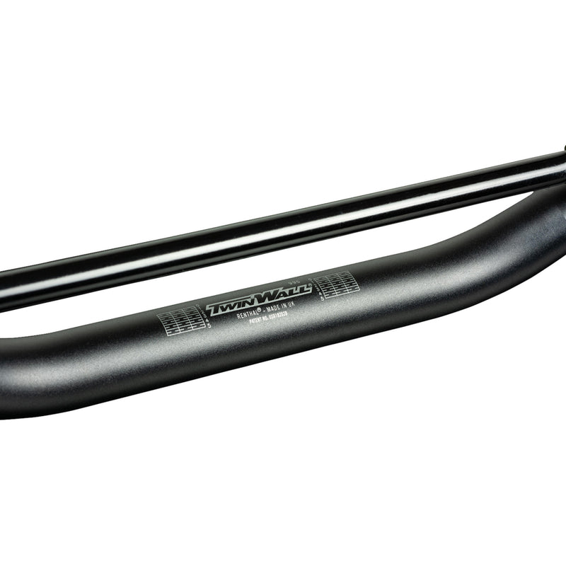 RENTHAL 0601-7083 995-01-BK-02-185 Twinwall® Handlebar — Twinwall Twinwall® Handlebar - 995 - Black